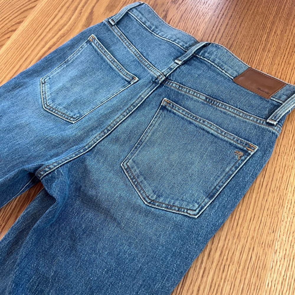Madewell Women's The Perfect Vintage Mom Jeans Size 27 Blue Straight Leg A5 - Picture 2 of 6